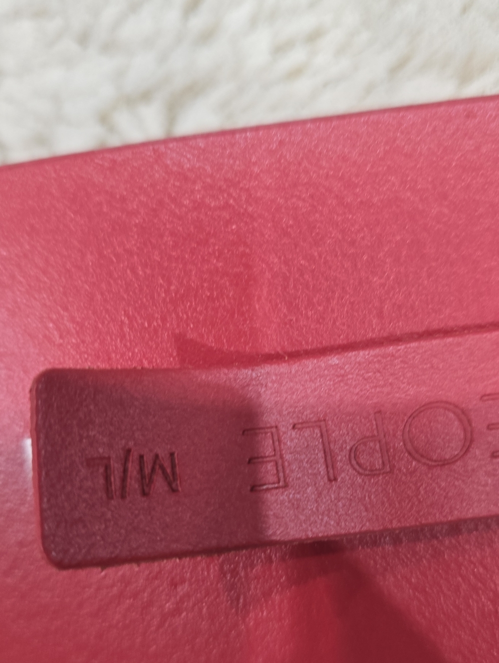 Red Suede Belt - Classic Casual Style - Picture 7 of 7